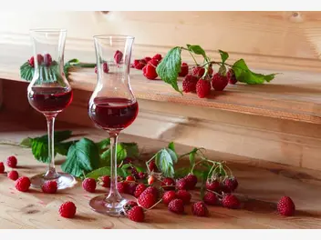 Ilustracja artykułu wino z malin – sprawdzone przepisy, jak wykonać wino malinowe domowej roboty