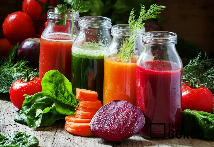 Zdrowe soki warzywne w buteleczkach oraz sprawdzone przepisy na soki z warzyw, na przykład buraka, pietruszki, marchewki