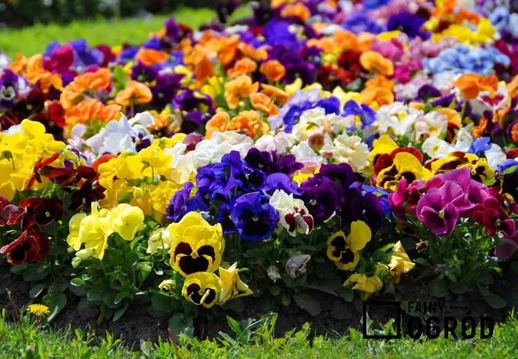 Bratki lub fiołki w ogrodzie jako kolorowe kwiaty ogrodowe oraz ich uprawa i pielęgnacja, stanowisko i wymagania krok po kroku