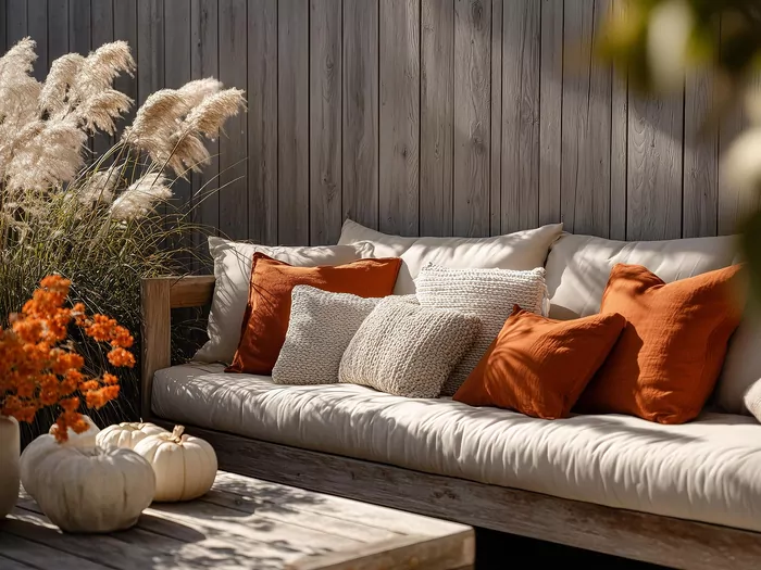 Prosty sposób na więcej komfortu. Wykorzystaj poduszki tarasowe