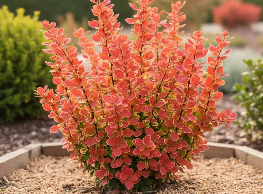 berberys kolumnowy czerwony