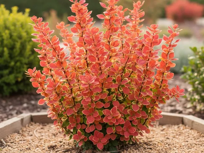 Żywopłot z berberysa