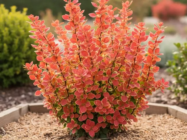 Żywopłot z berberysa