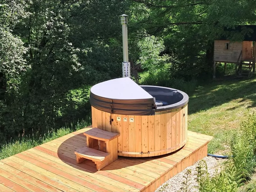 Balia ogrodowa z ogrzewaniem hybrydowym OLT H marki Carpathian