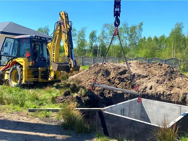 Teren pod szambo betonowe