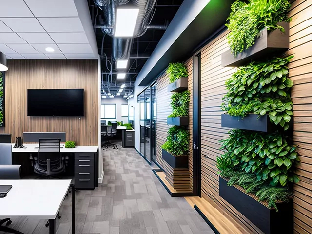 Korzyści roślin w biophilic design