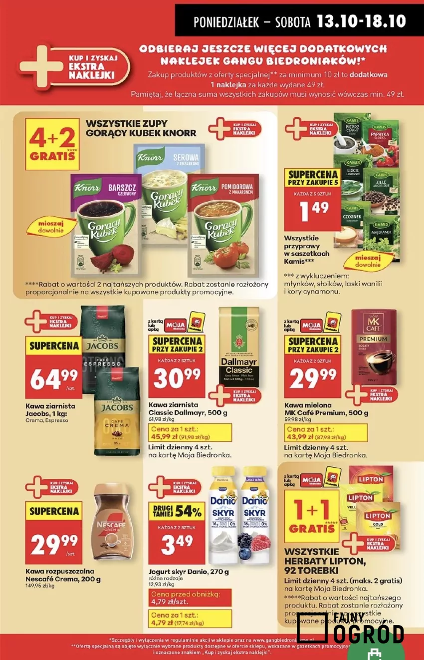W tym tygodniu czeka na nas sporo promocji na kawę Promocje w Biedronce