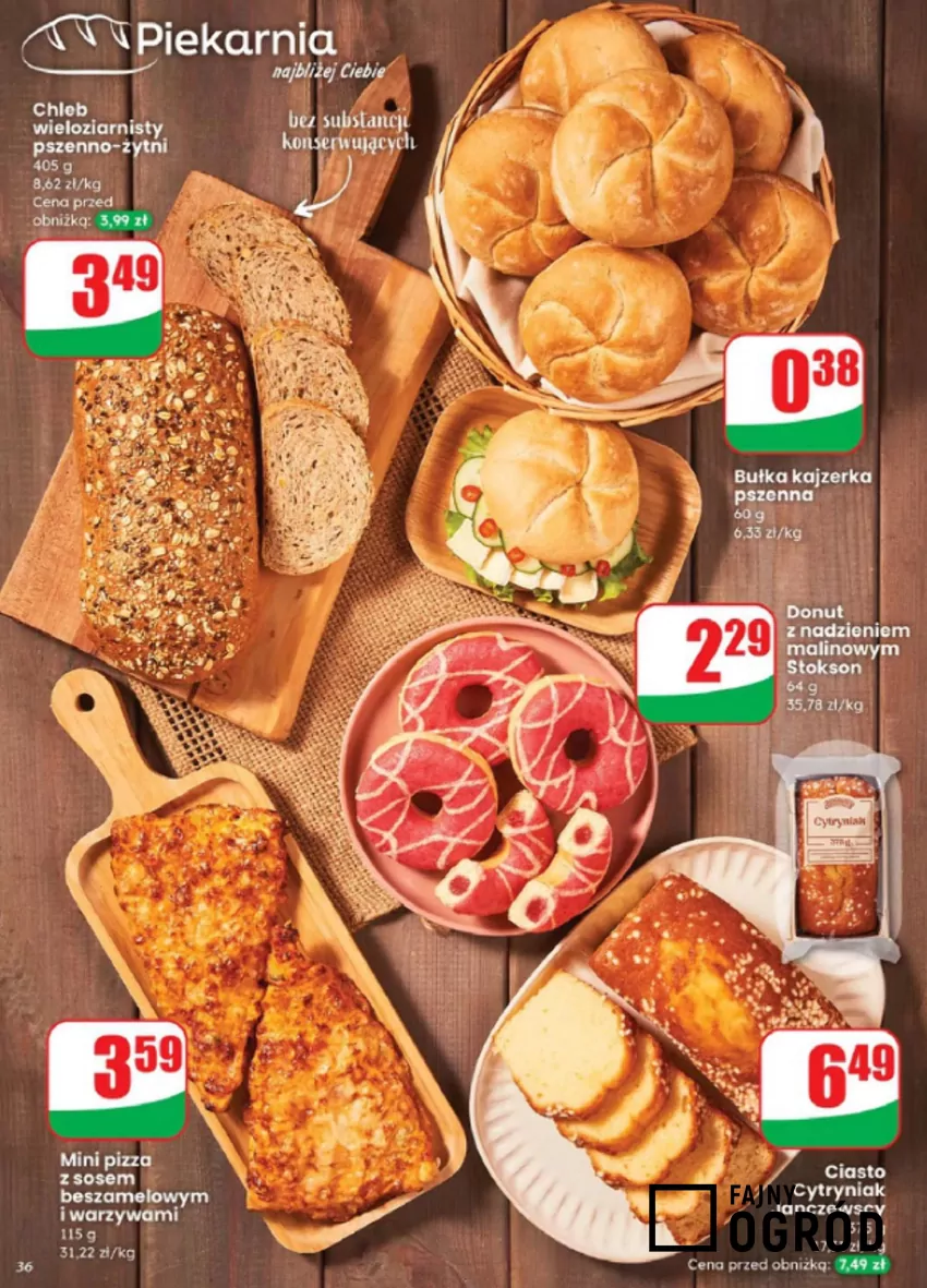 Pieczywo w rewelacyjnych cenach - tylko do 21 października Dino - gazetka