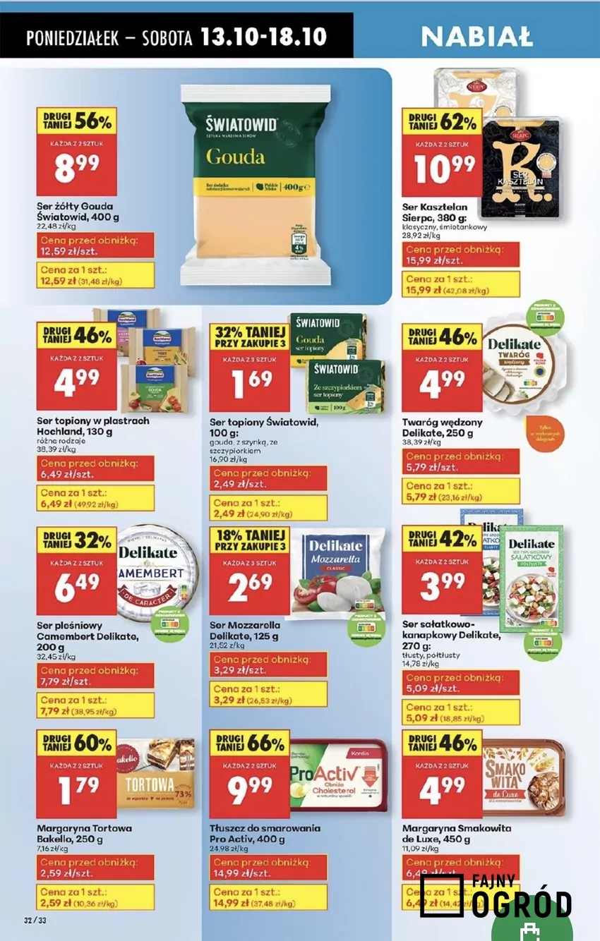 nna margaryna na kanapki w Biedronce w promocji to m.in. Smakowita Promocje w Biedronce