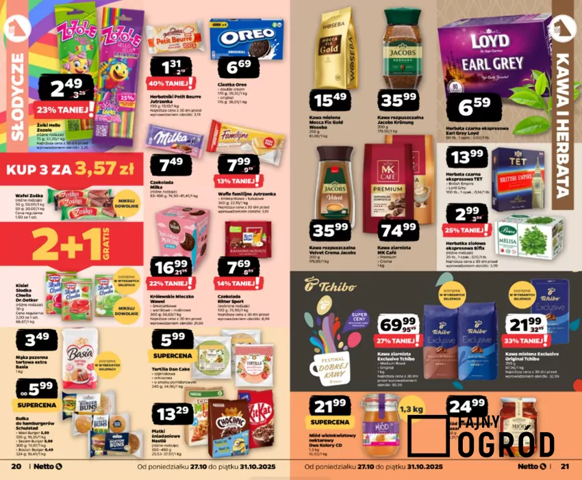 W promocyjnych cenach m.in. kultowe kawy Netto - gazetka