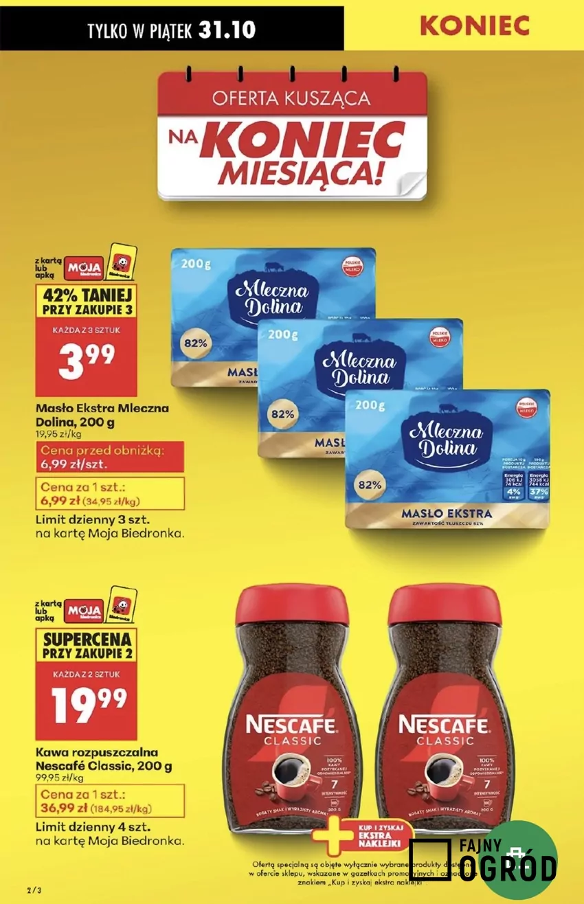 Tego jednego dnia będzie też kawa w super cenie Promocje w Biedronce