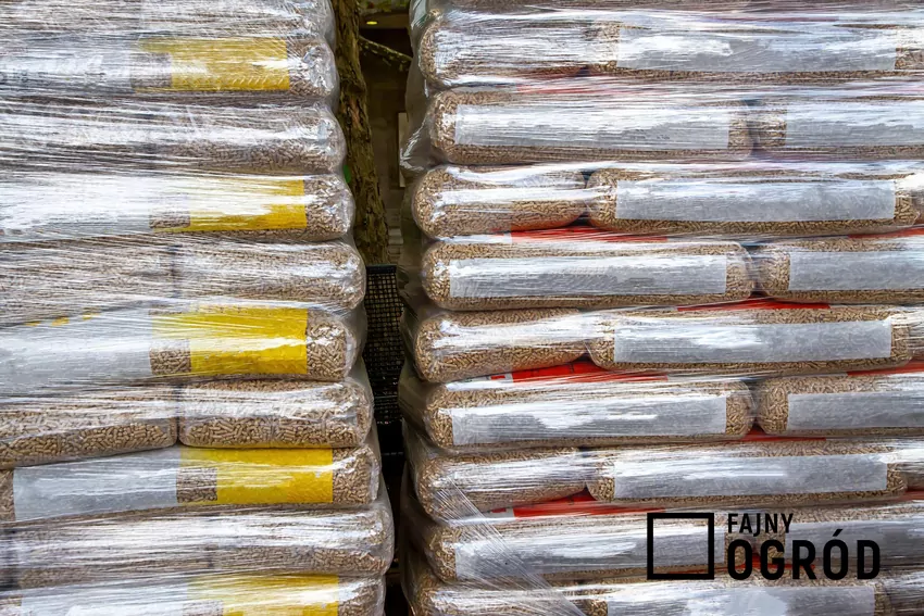 Pellet w workach łatwo przechowywać w dowolnym, suchym pomieszczeniu