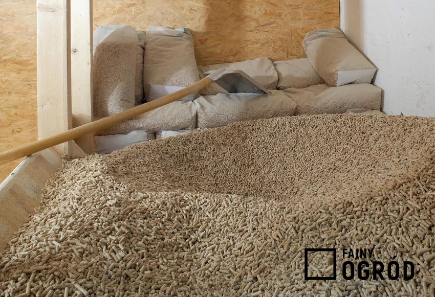 Pellet może być magazynowany w workach albo luzem, byle tylko w suchych warunkach