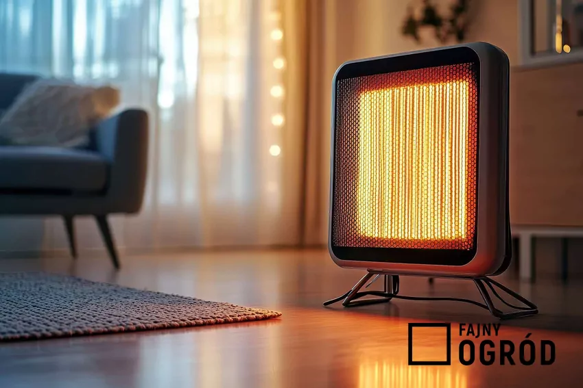 Ogrzewanie podczerwienią można zaprojektować na wiele sposobów Panel grzewczy na podczerwień zamontowany na podłodze pomieszczenia