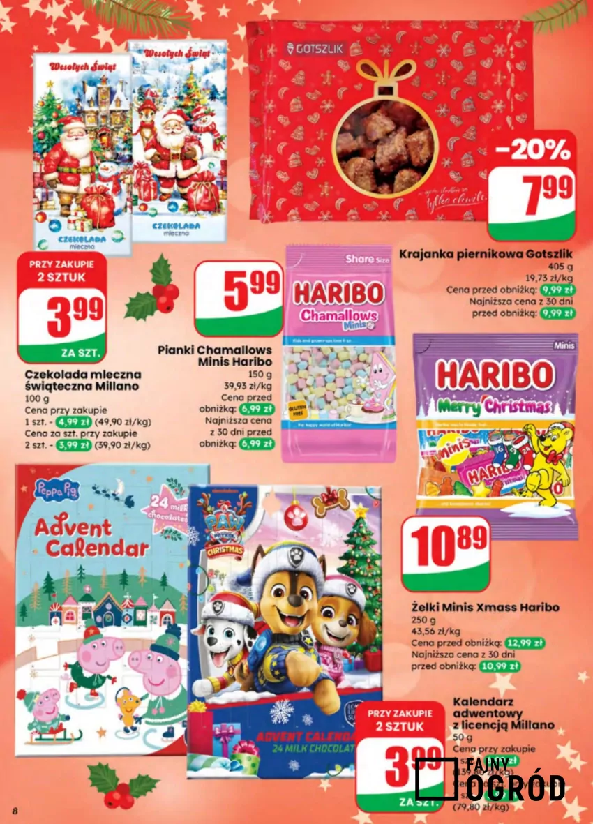 Słodycze na święta już w Dino! Polacy zaczynają gromadzić zapasy Dino - gazetka