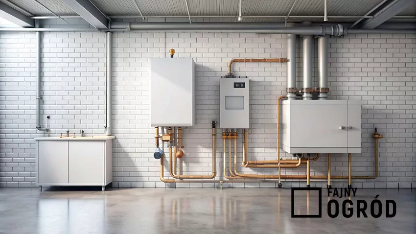 Kotłownia z piecem gazowym