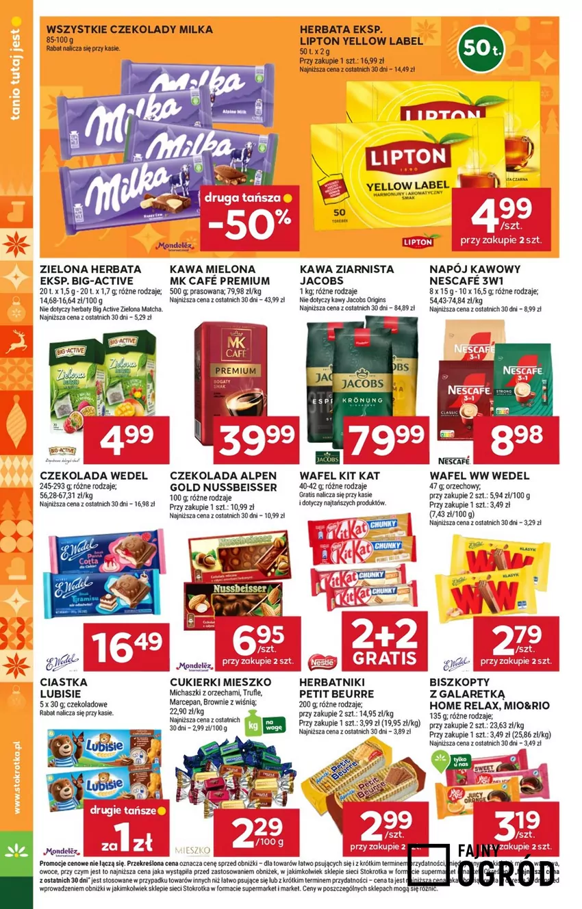 W promocji m.in. kultowa kawa mielona Stokrotka - gazetka