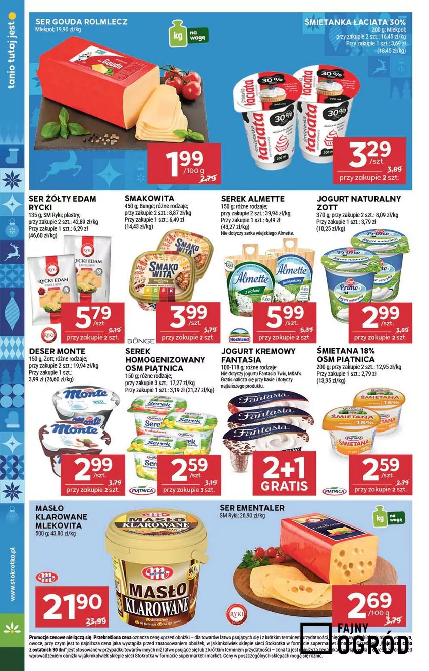 Dużo ciekawych produktów w promocyjnych cenach w Stokrotce Stokrotka - gazetka