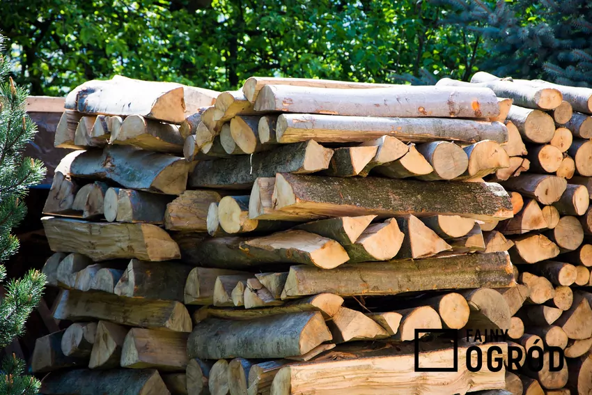 Jak prawidłowo układać drewno, by schło szybciej? drewno układane na krzyż
