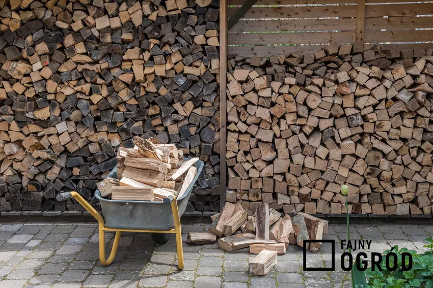 Drewno opałowe poukładane w składzie – sprawdź jego wilgotność przed zakupem Drewno opałowe poukładane