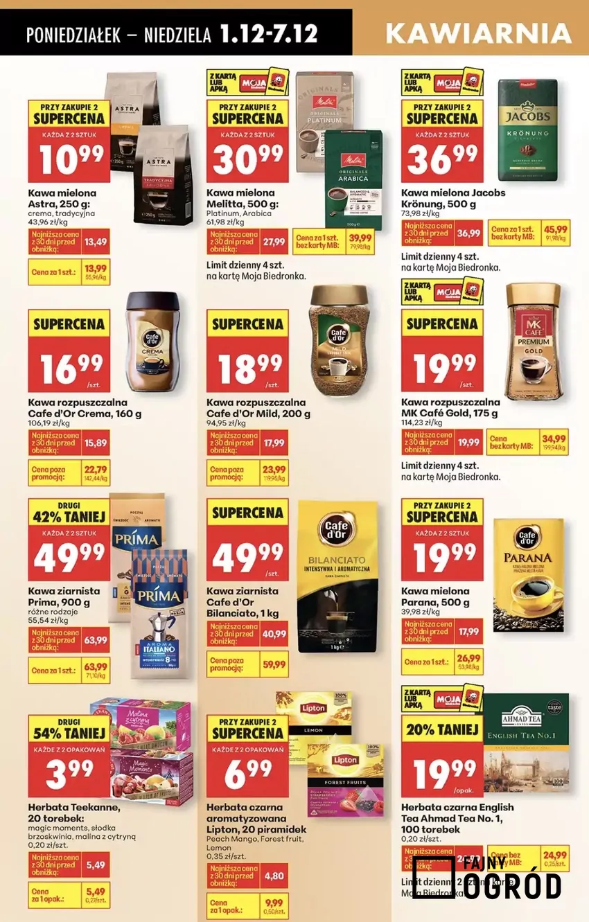 Promocje w Biedronce