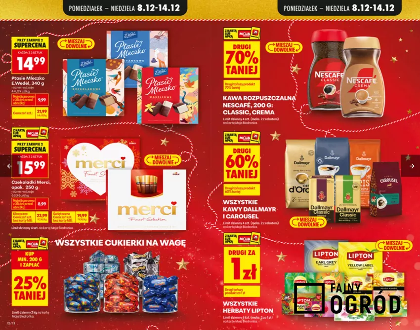 Promocje kultowych słodyczy w Biedronce Biedronka - gazetka