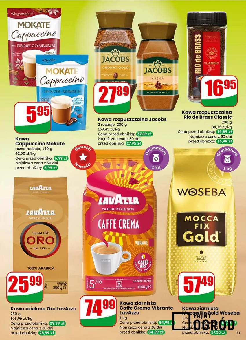 W Dino mnóstwo kultowych kaw w obniżonej cenie Dino - gazetka