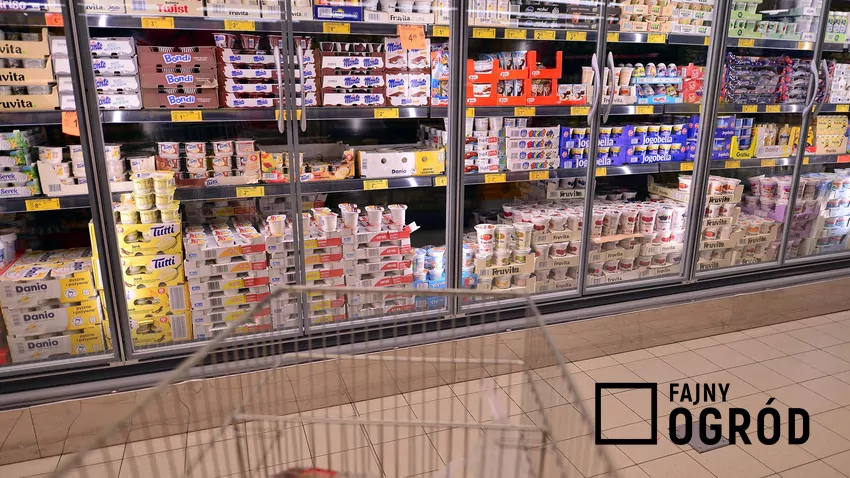 Produkty spożywcze należą do artykłów, których nie można zwrócić Dział z nabiałem w Biedronce