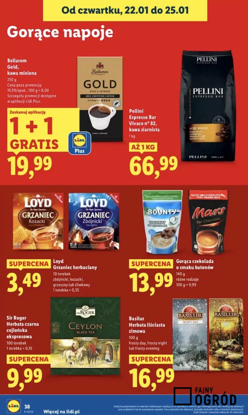 Gorąca czekolada o smaku kultowych batonów jest w super cenie - tylko 13,99 zł Promocje w Lidlu