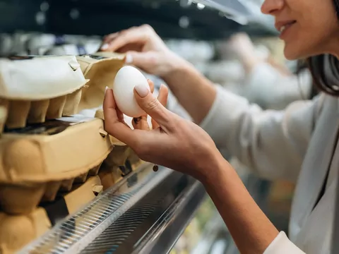 Pochodzenie jajek w dyskontach