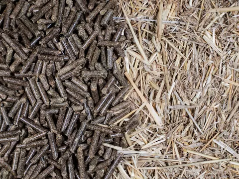 Słoma jako zamiennik pelletu