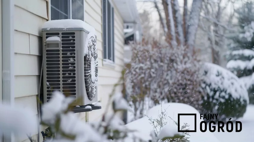 pompa ciepła, śnieg i mróz