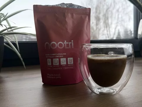 Kawa z ashwagandhą i adaptogenami