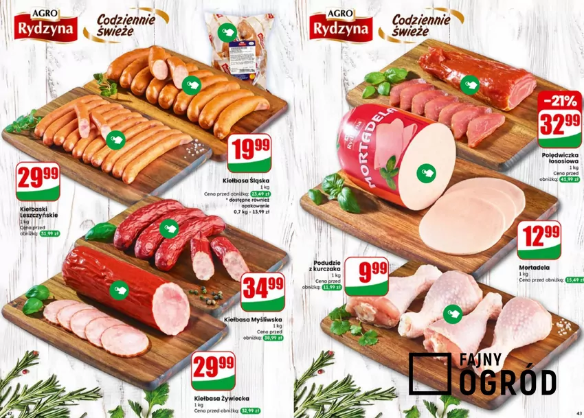 Mięso i wędliny w super cenach! Dino - gazetka