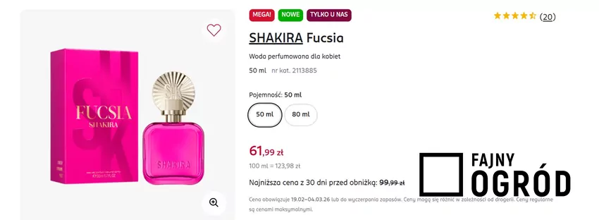 W promocji m.in. kultowy zapach dla kobiet Rossmann - gazetka