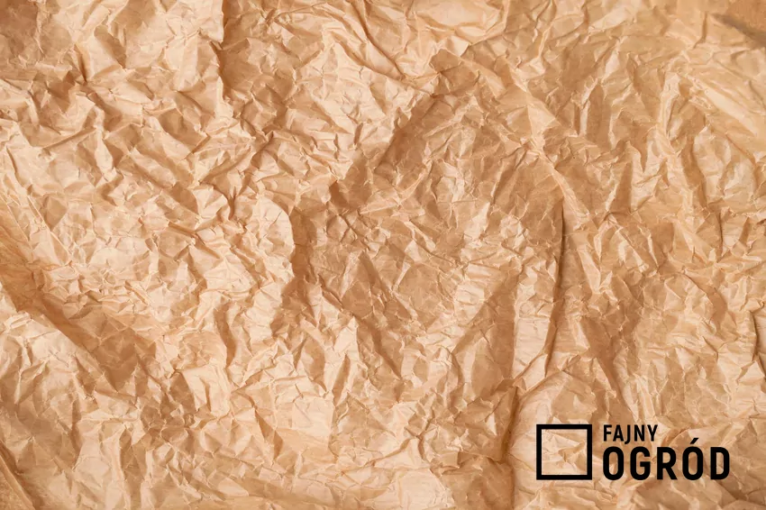 Ten trik sprawdzi się głównie przy świeżym i cienkim osadzie Papier do pieczenia