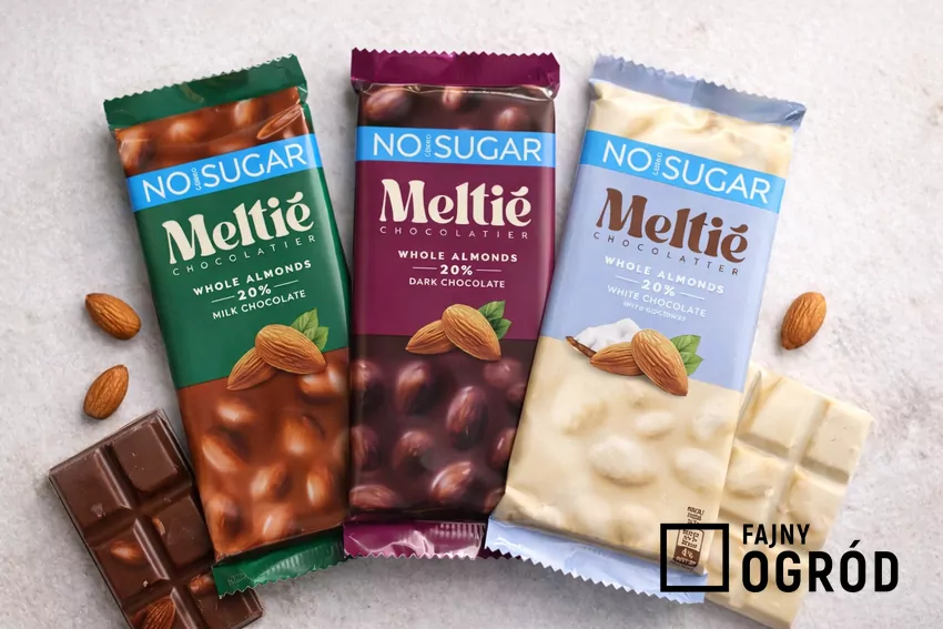 Tak wyglądają czekolady Meltié NO ADDED SUGAR 3 czekolady Meltié NO ADDED SUGAR