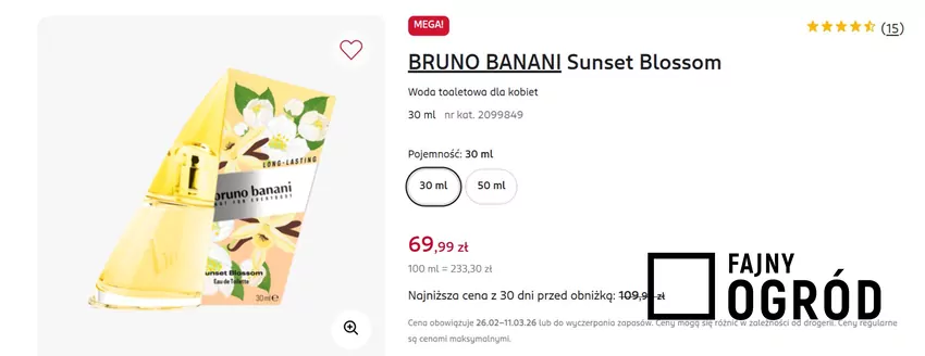 Kultowy zapach teraz w niższej cenie w Rossmannie Rossmann - gazetka