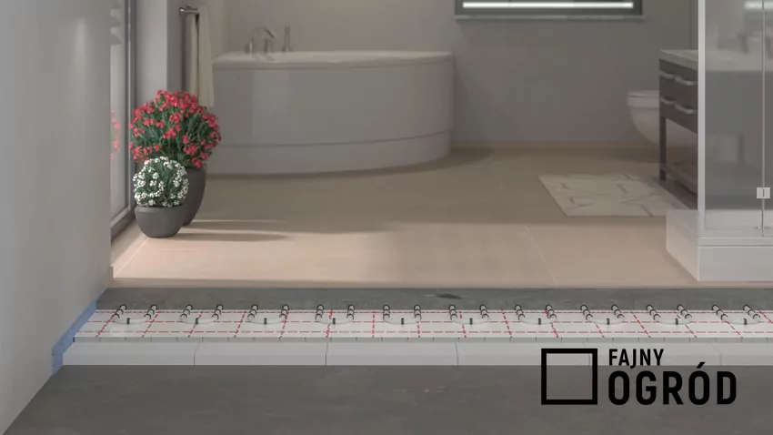 Dobrą wykładziną podłogową są płytki ceramiczne albo z naturalnego kamienia