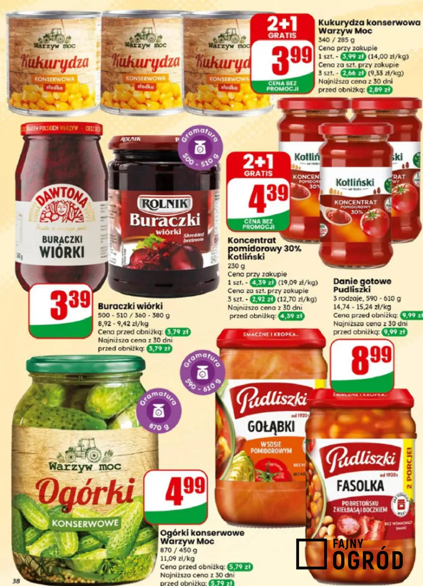 Dużo popularnych produktów w świetnych cenach Dino - gazetka