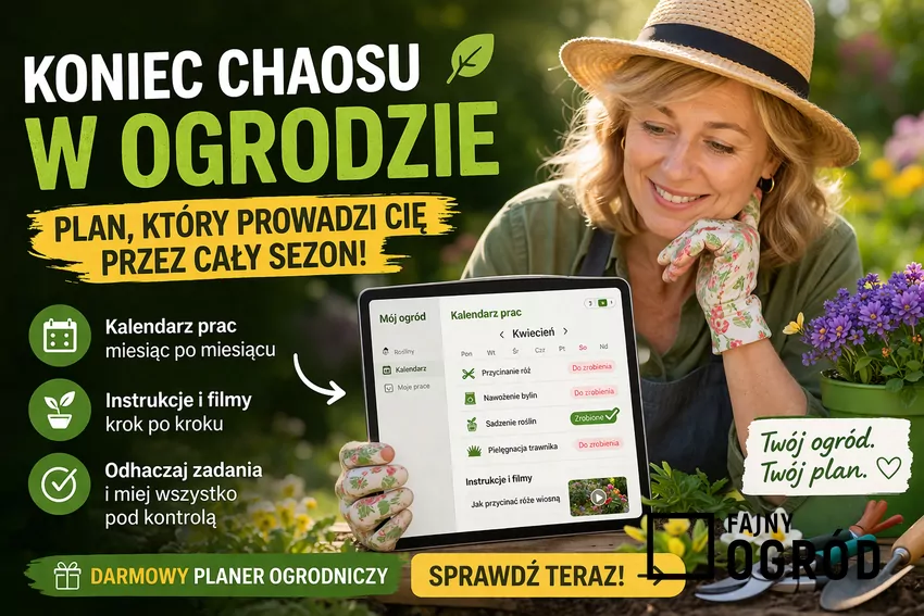 Planer ogrodniczy - darmowe narzędzie do planowania prac ogrodniczych