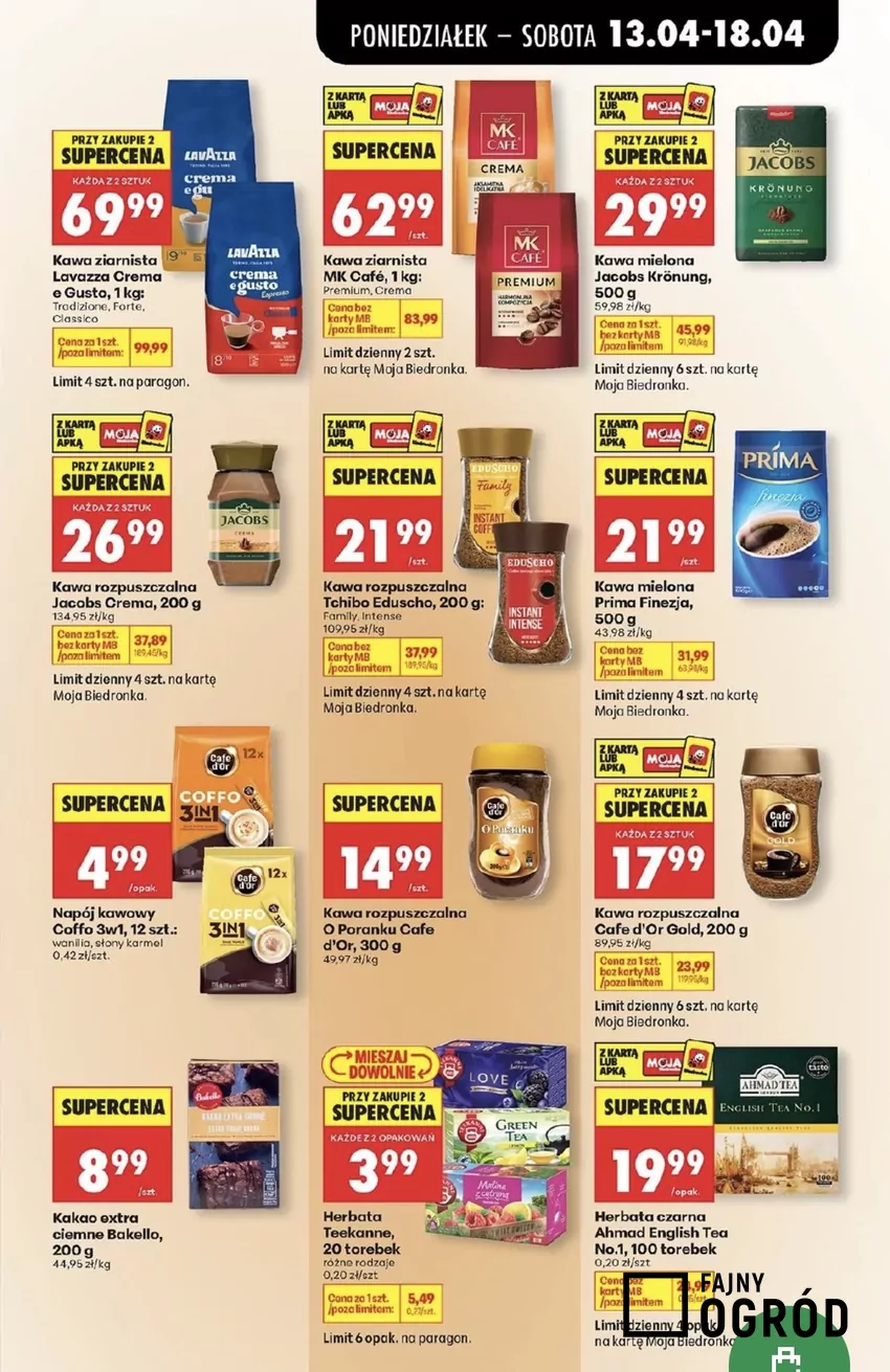 Promocje w Biedronce