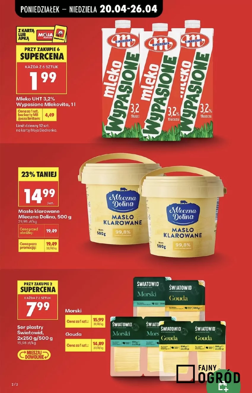 Promocje w Biedronce