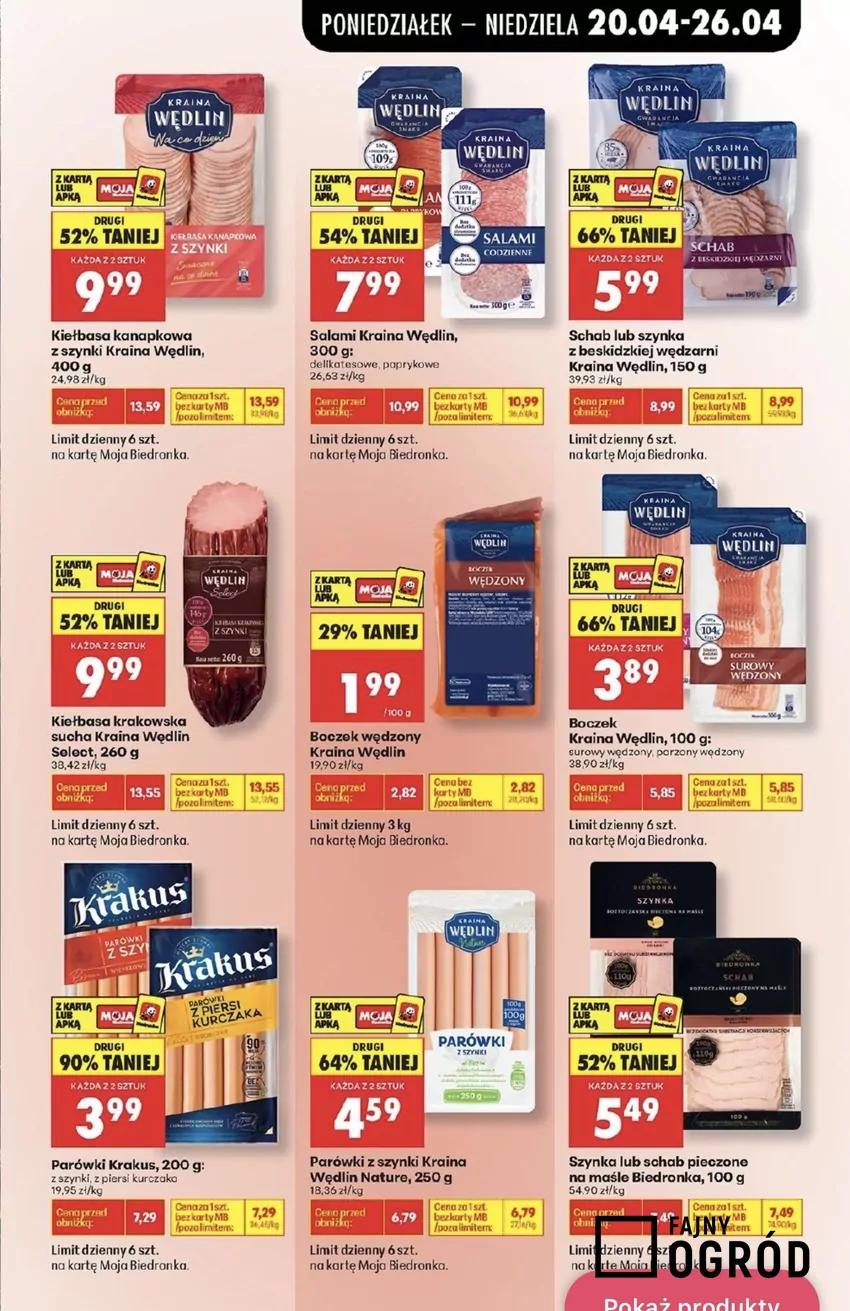 Promocje w Biedronce