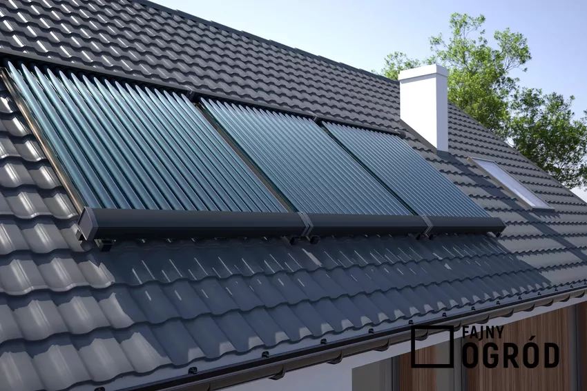 Kolektory solarne na dachu