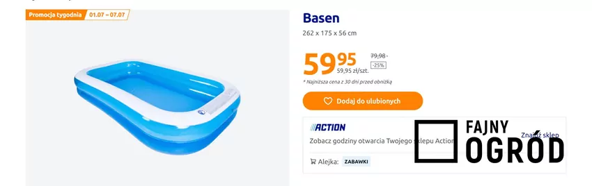 Action - gazetka