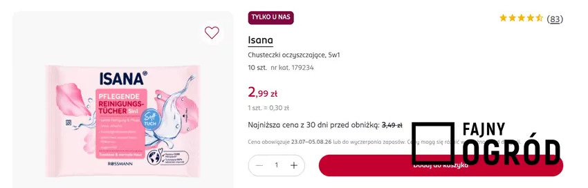 Rossmann - gazetka