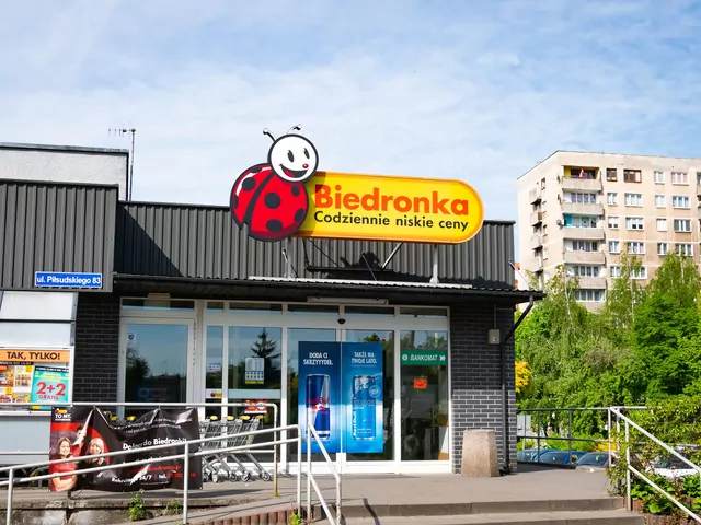 Kawa ziarnista w pormocji w Biedronce