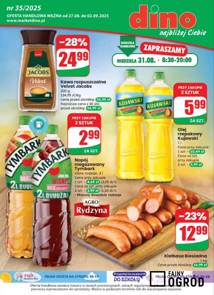 W Dino atrakcyjne przeceny kultowych produktów Dino - gazetka