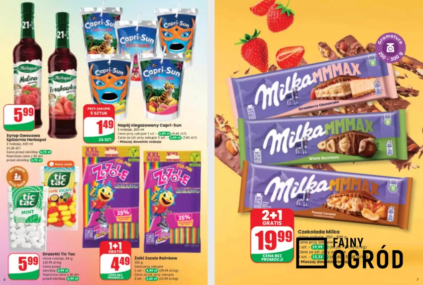 W Dino super promocja na popularną czekoladę Dino - gazetka